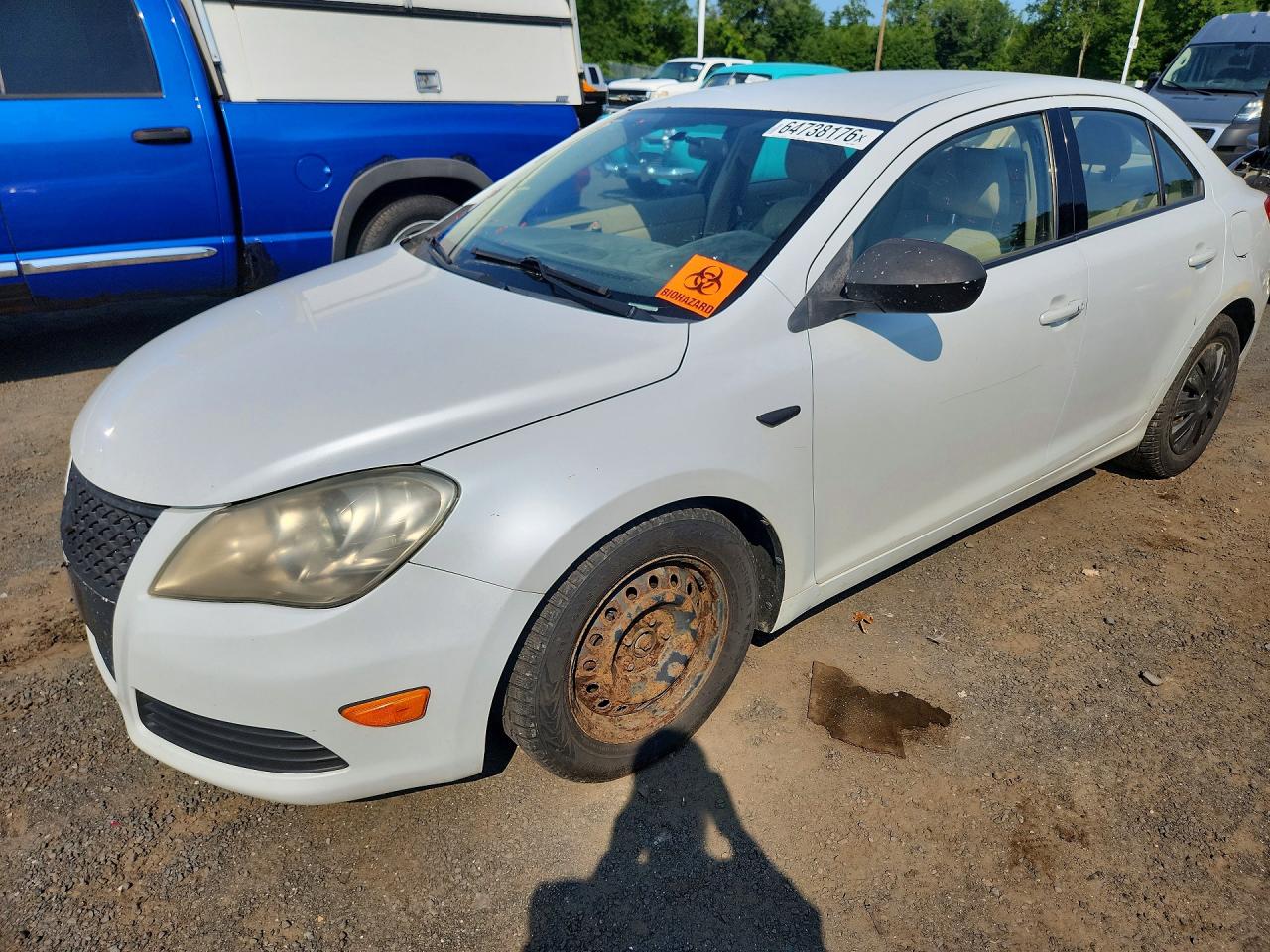 2012 Suzuki Kizashi S, VIN JS2RE9A16C6100082 — Minor dents and scratches