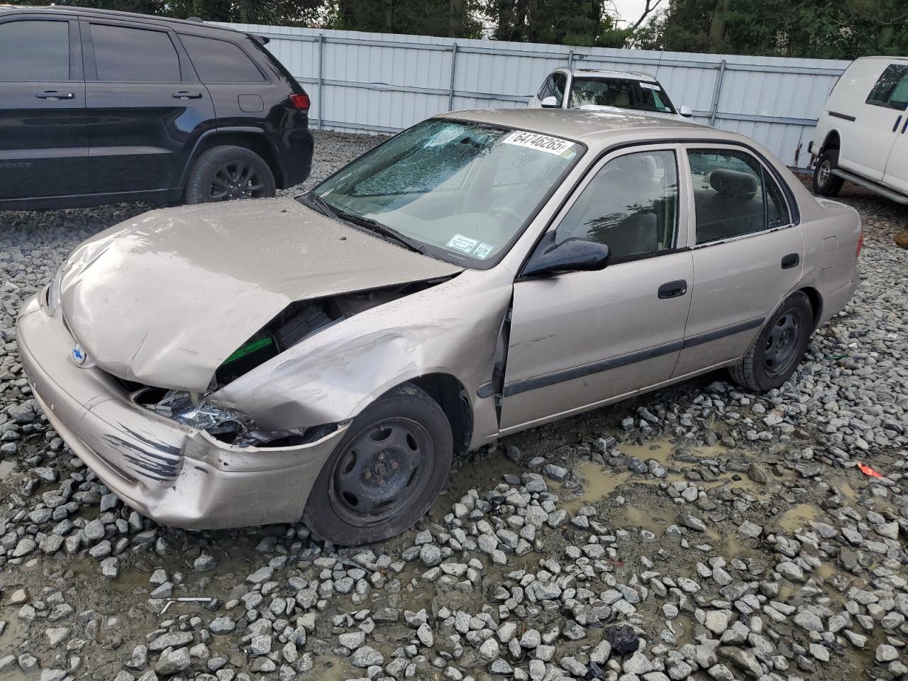 2002 Chevrolet Prizm, VIN 1Y1SK528X2Z425982 — Front end