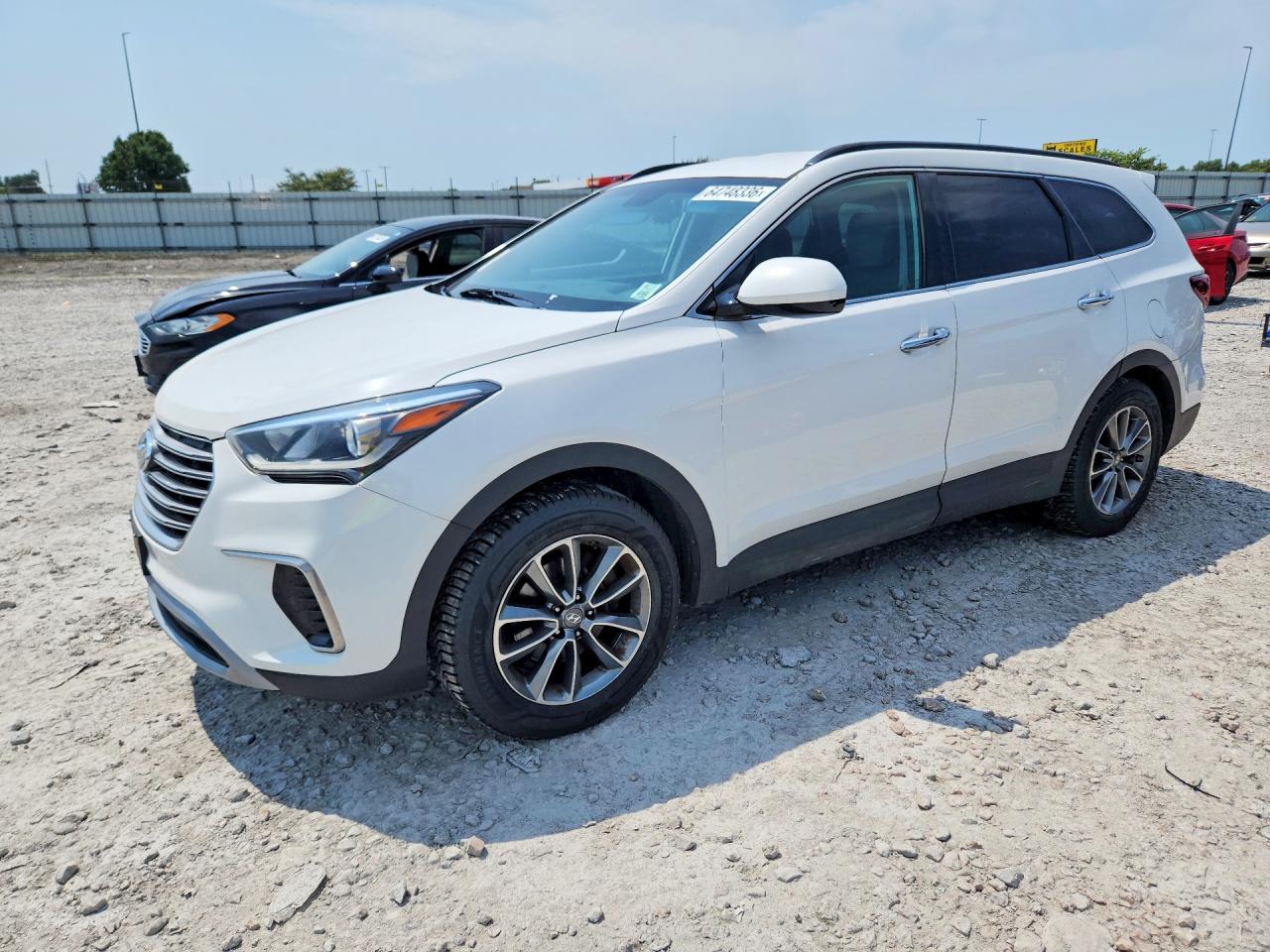 2017 Hyundai Santa Fe SE, VIN KM8SM4HF0HU167150 — Minor dents and scratches