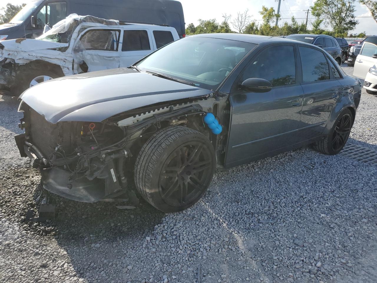 2008 Audi RS 4, VIN WUADU78E18N901457 — Front end