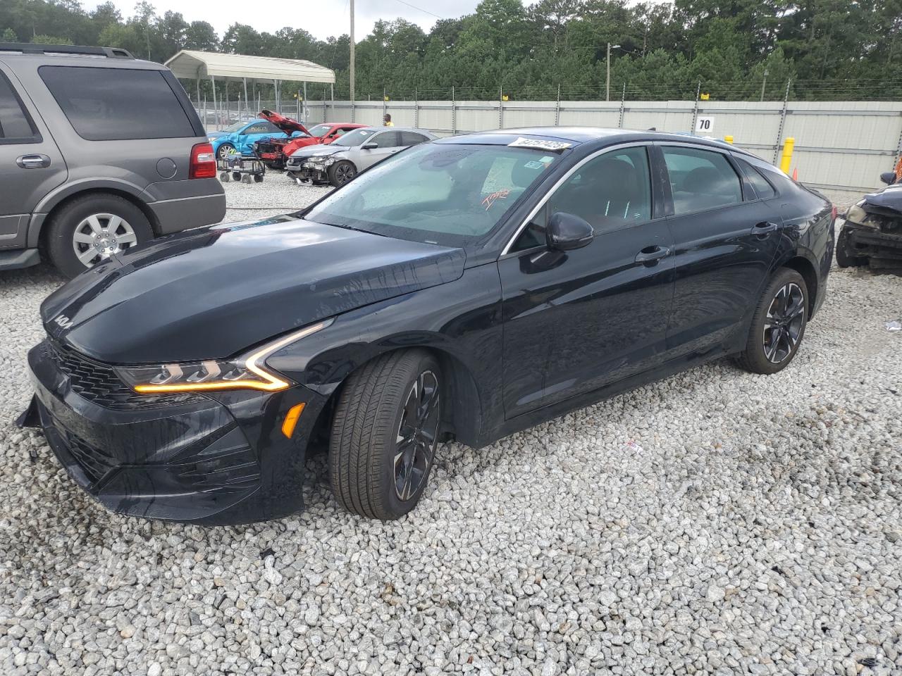 2022 Kia K5 GT-Line, VIN 5XXG64J28NG106223 — Front end