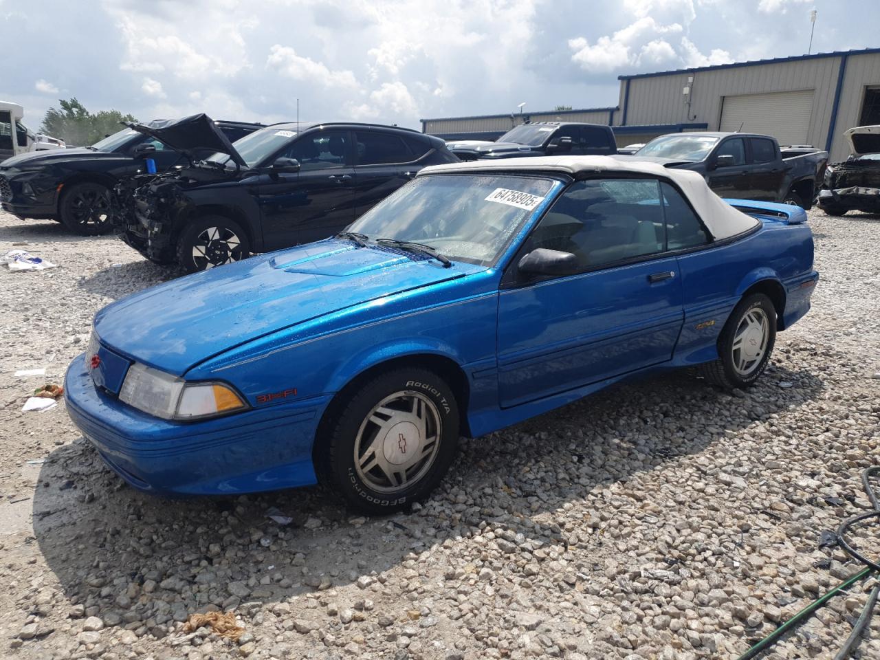 1993 Chevrolet Cavalier, VIN 1G1JF34T2P7101477 — Front end