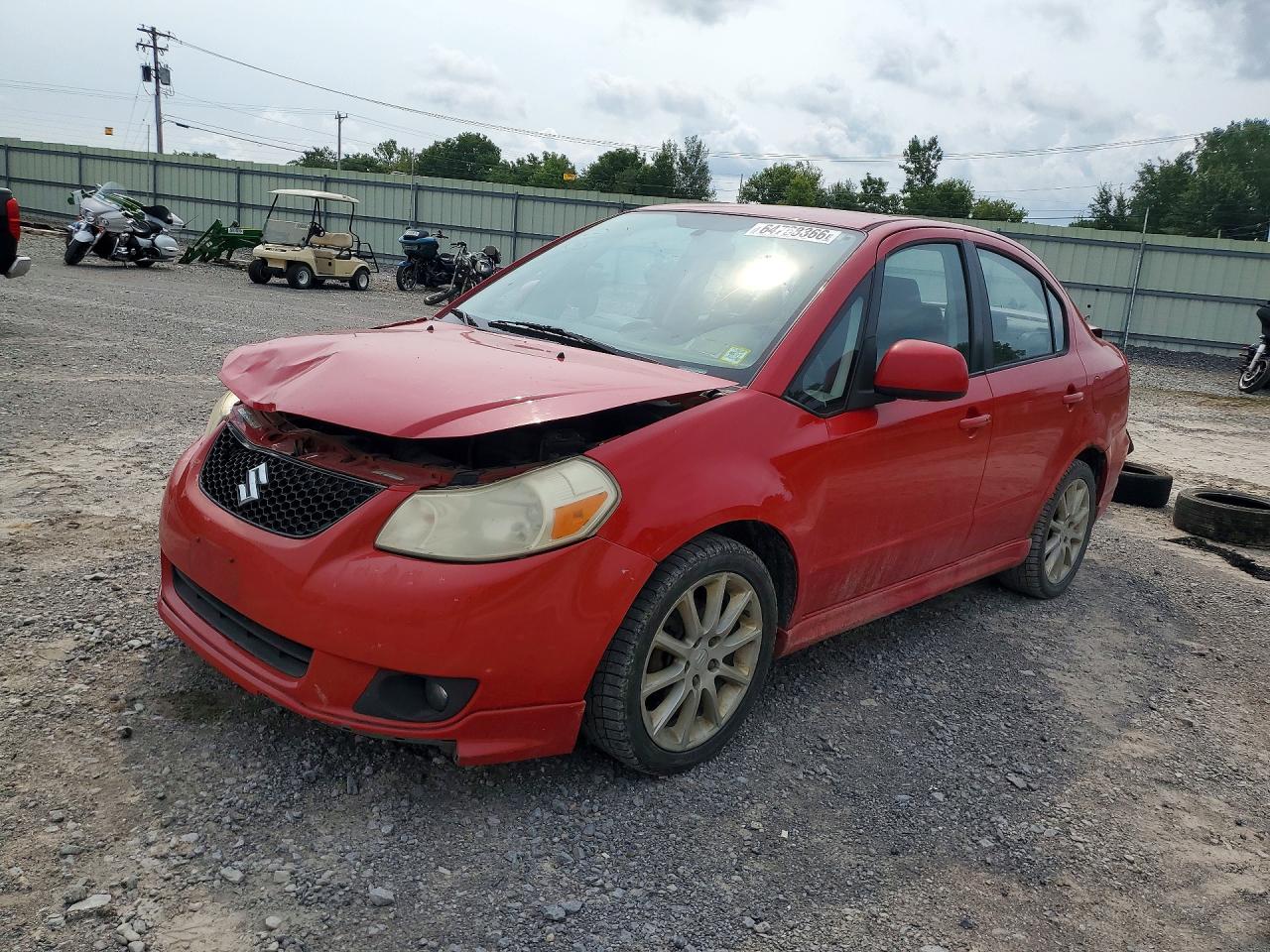 2009 Suzuki SX4 Man Sport Touring Pkg FWD, VIN JS2YC417X96201451 — Днище