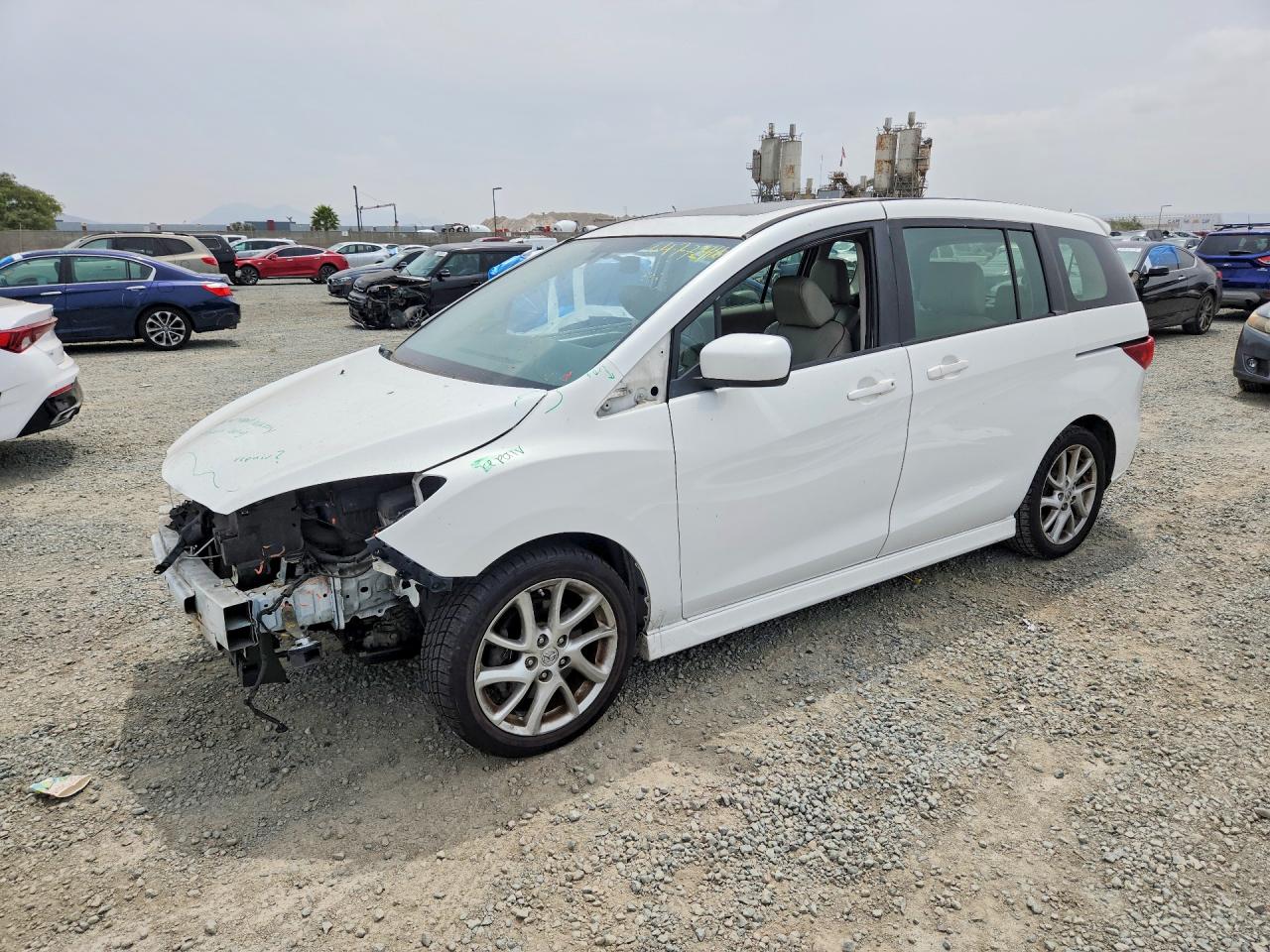 2012 Mazda 5 Grand Touring, VIN JM1CW2DL5C0113412 — Перед