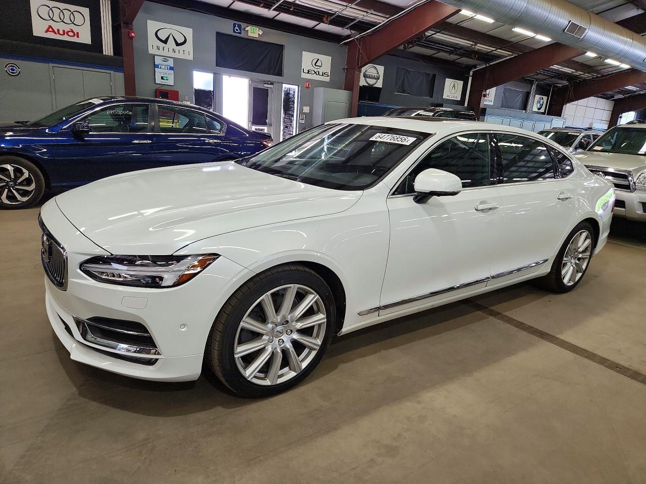 2018 Volvo S90 Inscription, VIN LVY992ML3JP004865 — Roof