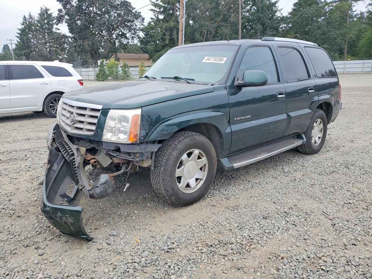 2002 Cadillac Escalade, VIN 1GYEK63N12R162142 — Перед