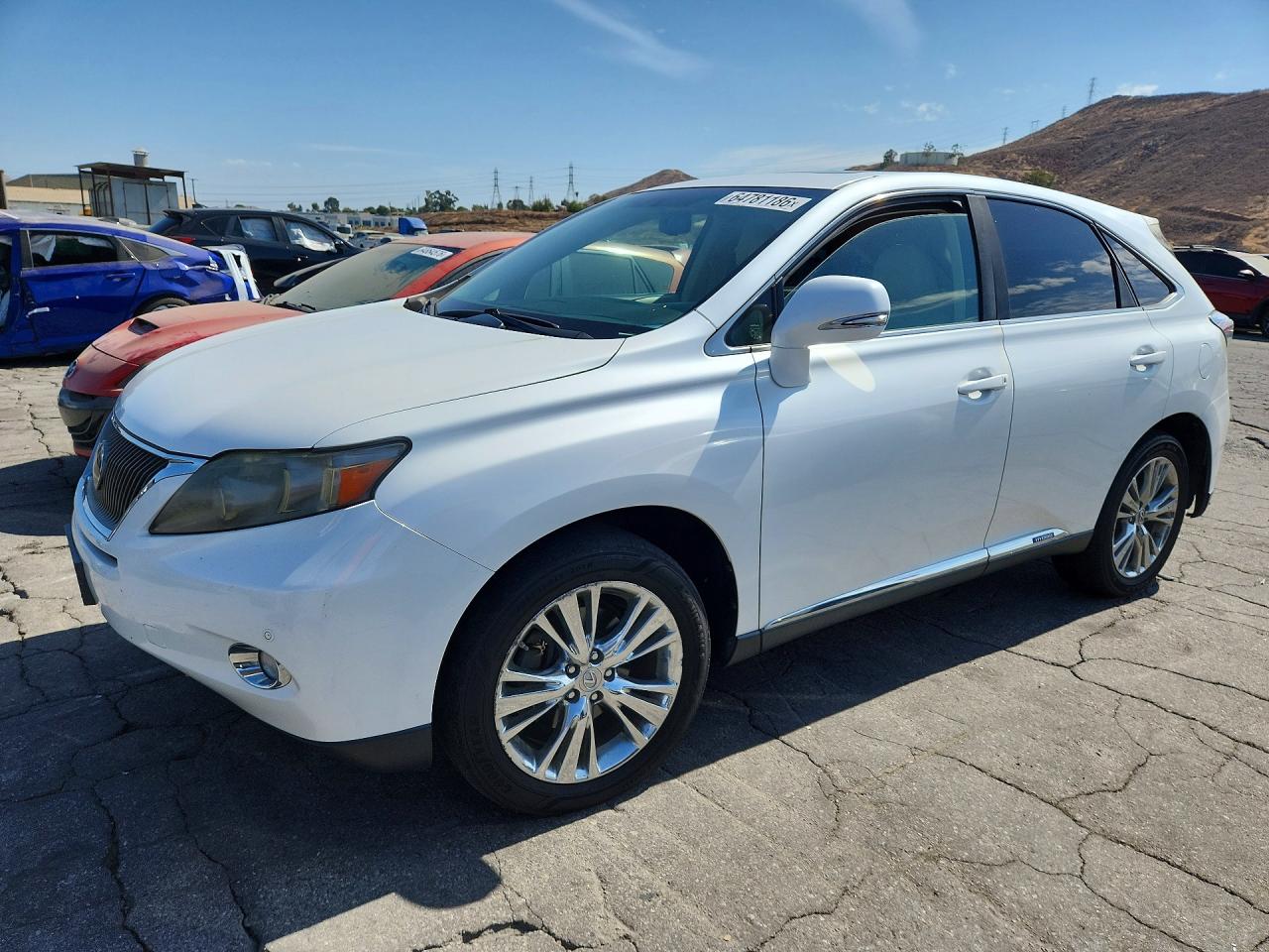 2010 Lexus RX 450h, VIN JTJZB1BA4A2003144 — Front end