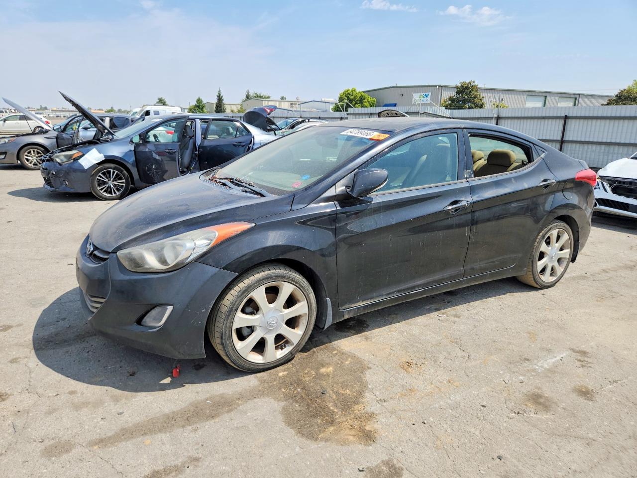 2013 Hyundai Elantra GLS, VIN KMHDH4AE2DU686970 — Front end