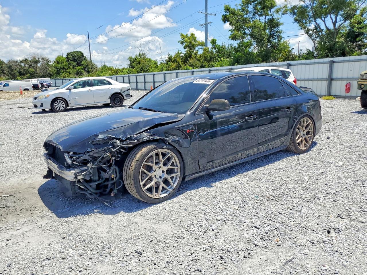 2015 Audi S4 Premium Plus, VIN WAUBGAFL2FA022612 — Front end
