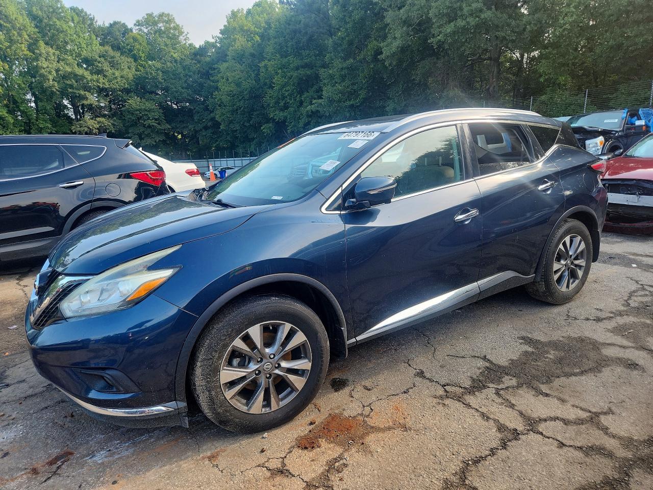 2015 Nissan Murano Platinum, VIN 5N1AZ2MH0FN277602 — Normal wear