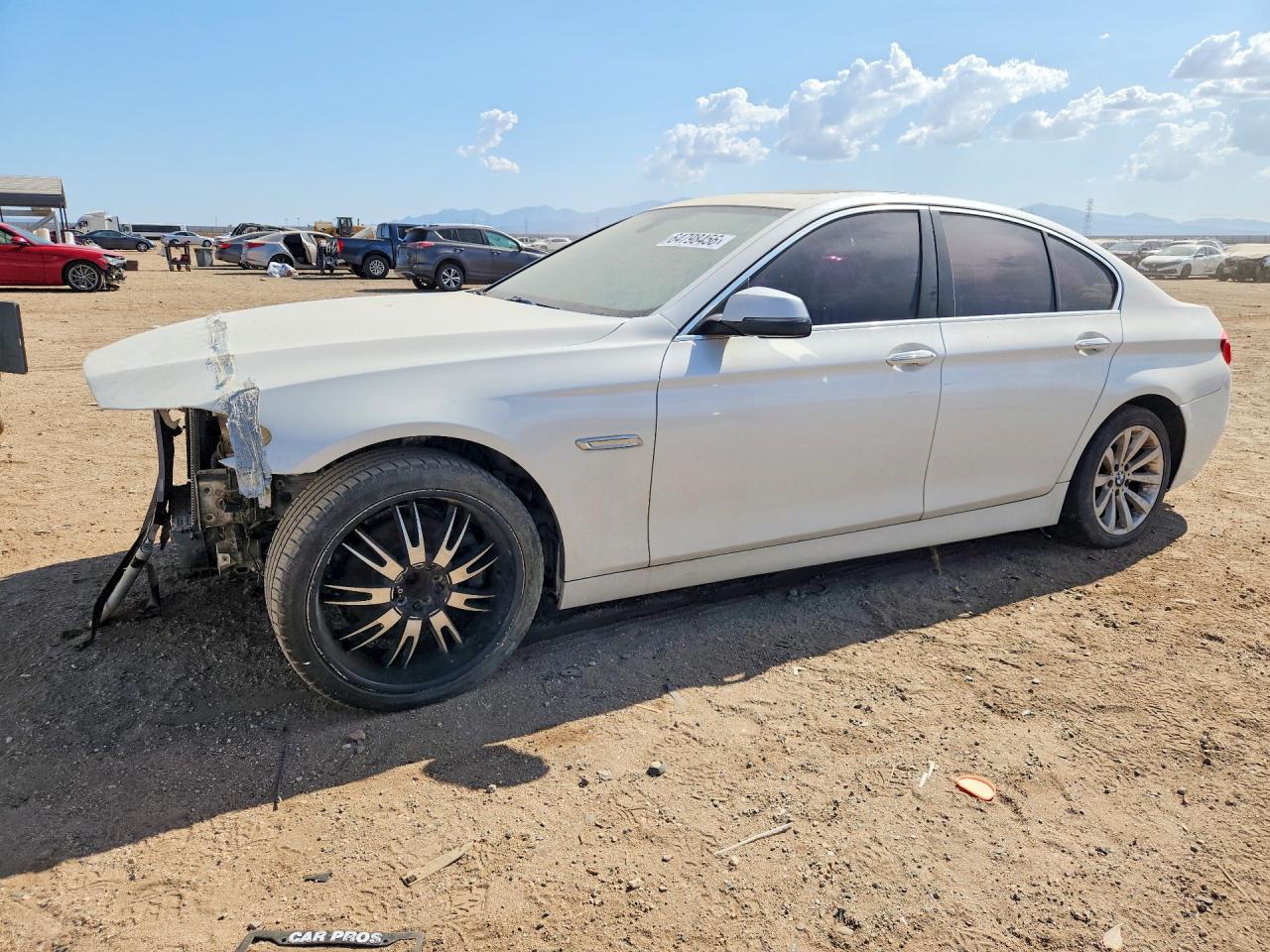 2014 BMW 5 Series 528i, VIN WBA5A5C59ED505460 — Front end