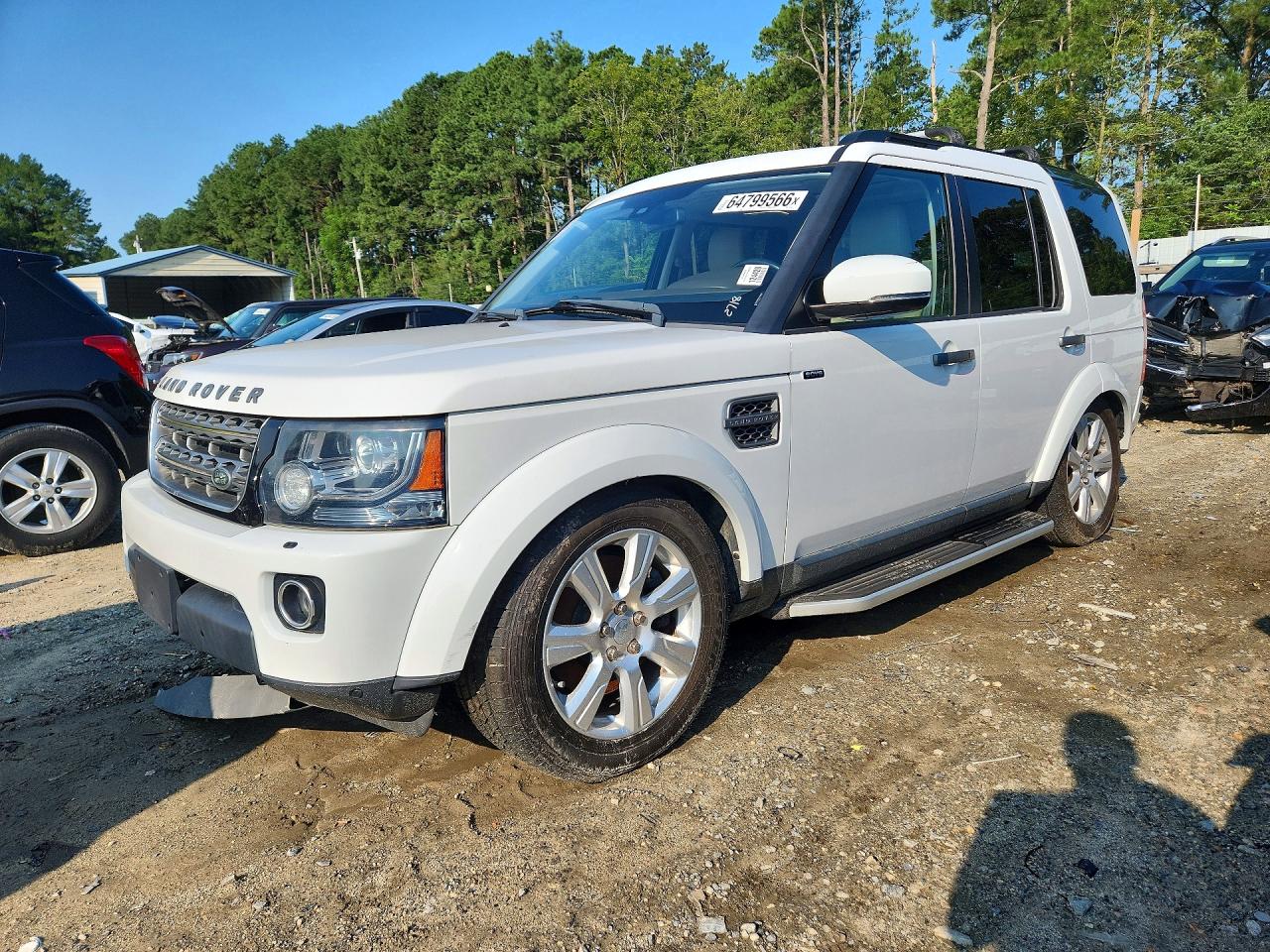 2016 Land Rover LR4 HSE, VIN SALAG2V69GA788962 — Обычный износ