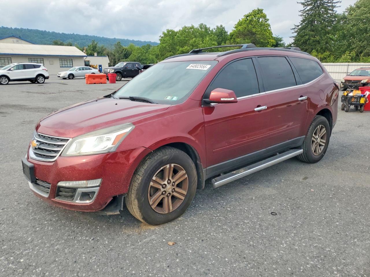 2017 Chevrolet Traverse LT, VIN 1GNKVHKD0HJ228117 — Перед