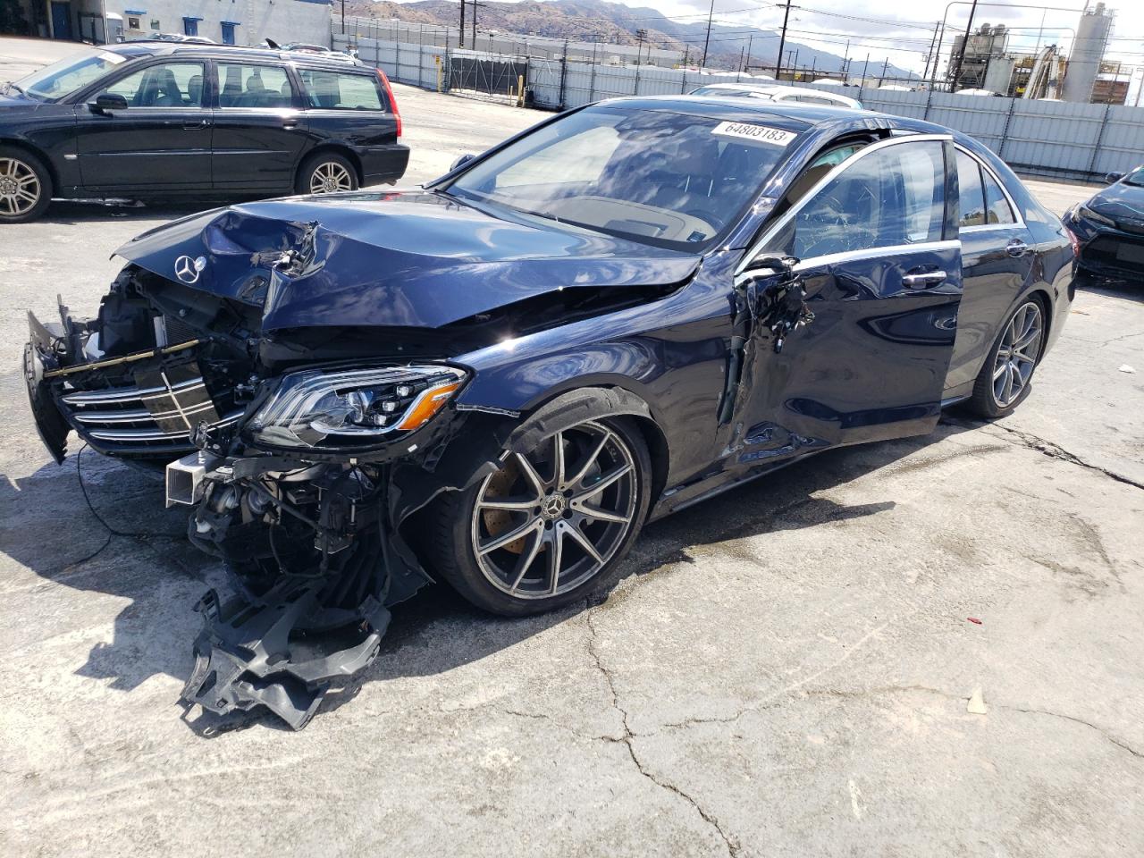2020 Mercedes-Benz S 560, VIN WDDUG8DB0LA502440 — Front end