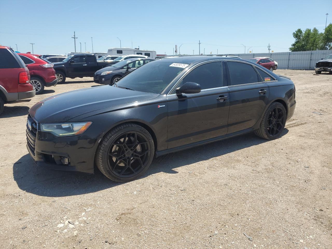 2013 Audi A6 Prestige, VIN WAUJGAFC7DN040430 — Front end