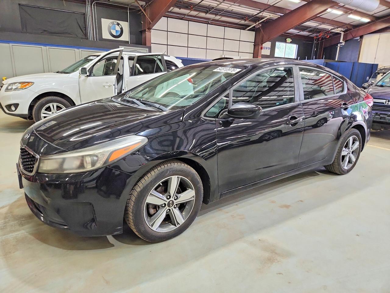 2018 Kia Forte LX, VIN 3KPFL4A77JE198203 — Rear end