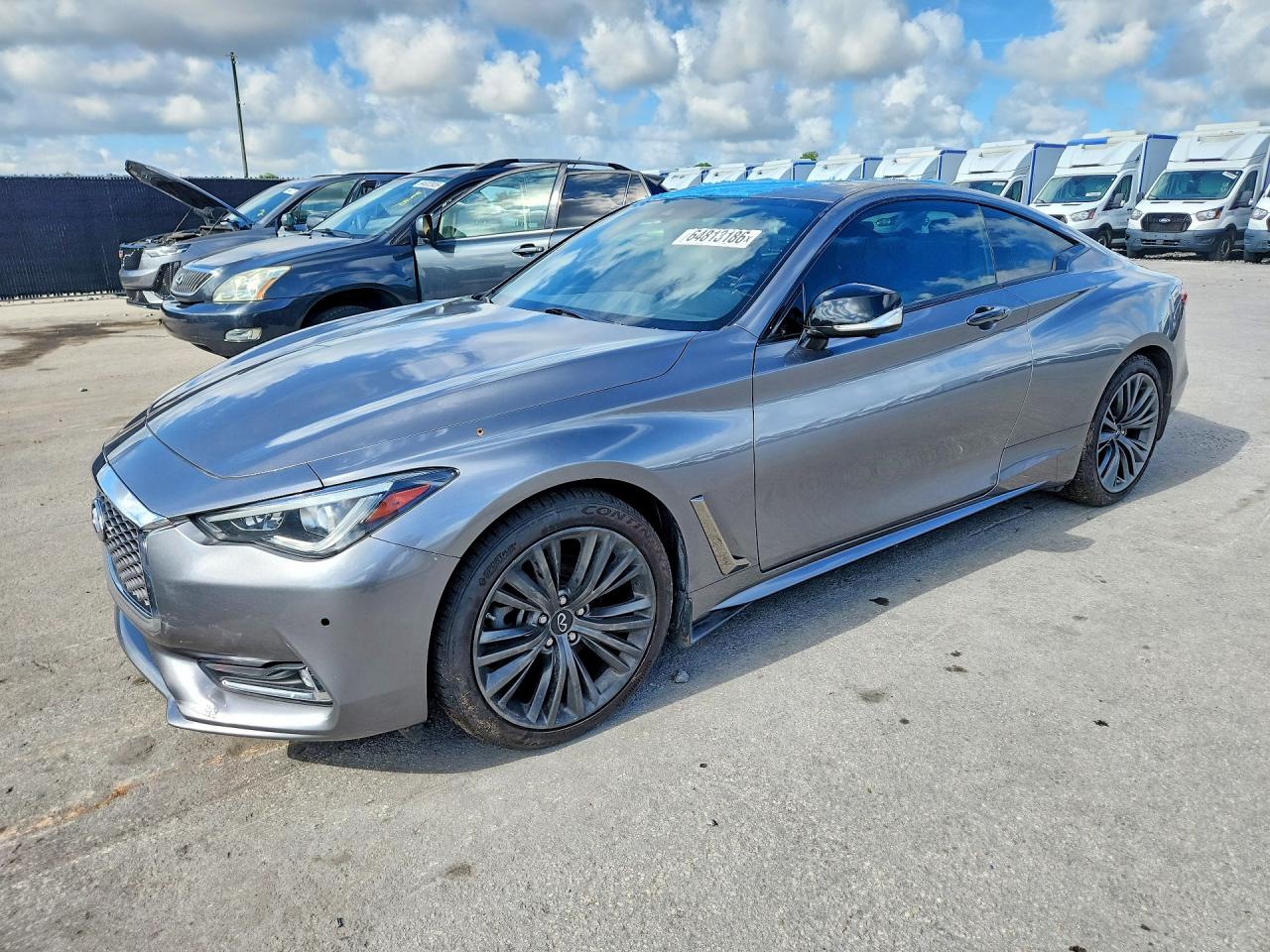 2020 Infiniti Q60 Luxe, VIN JN1EV7EL0LM380296 — Крыша