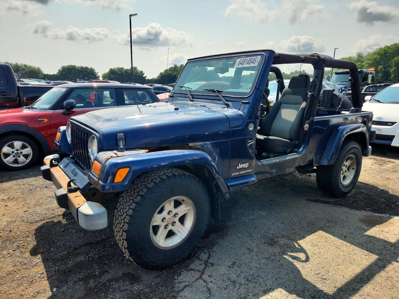 2006 Jeep Wrangler Unlimited LWB, VIN 1J4FA44S26P761987 — Мелкие вмятины и царапины