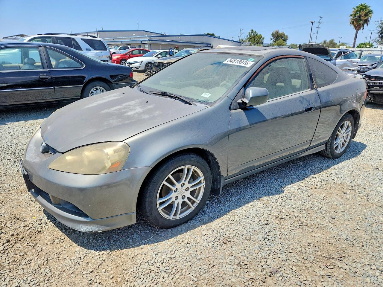 2006 Acura RSX, VIN JH4DC53846S001445 — Rear end