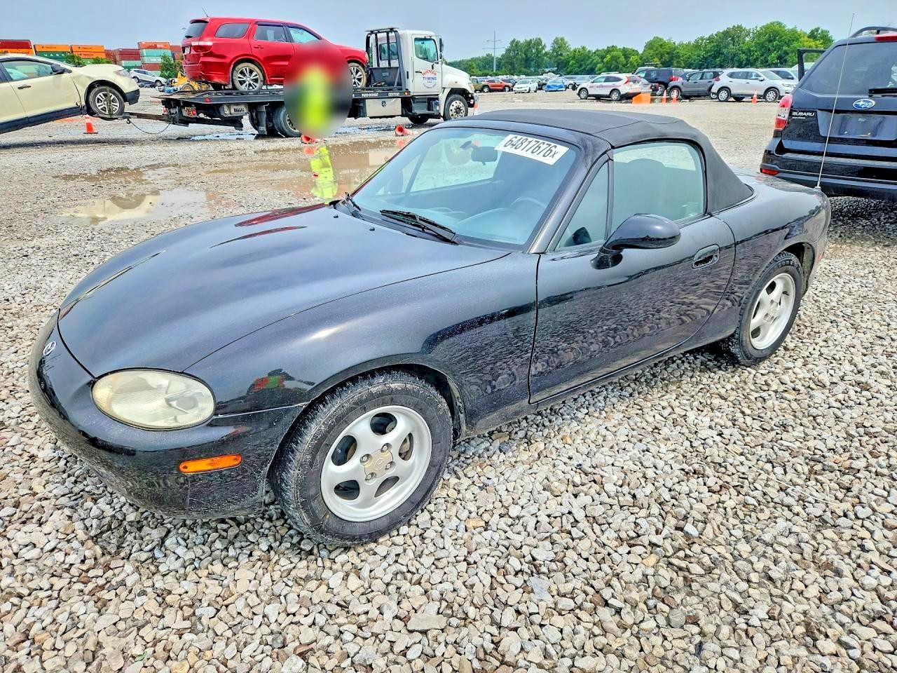 1999 Mazda MX-5 Miata, VIN JM1NB3533X0102407 — Мелкие вмятины и царапины