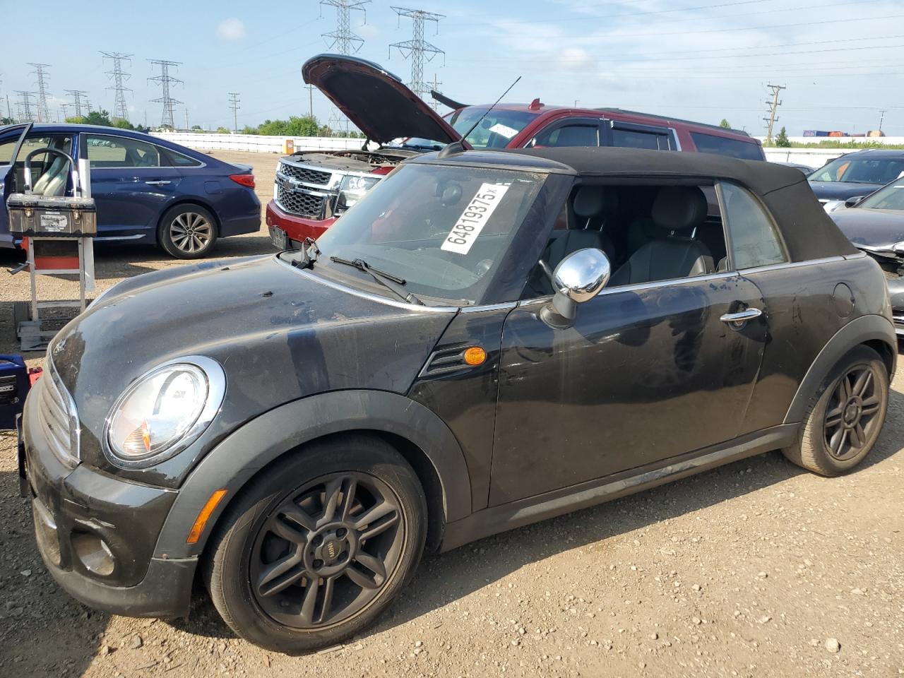 2011 MINI Convertible, VIN WMWZN3C57BT133547 — Механическое