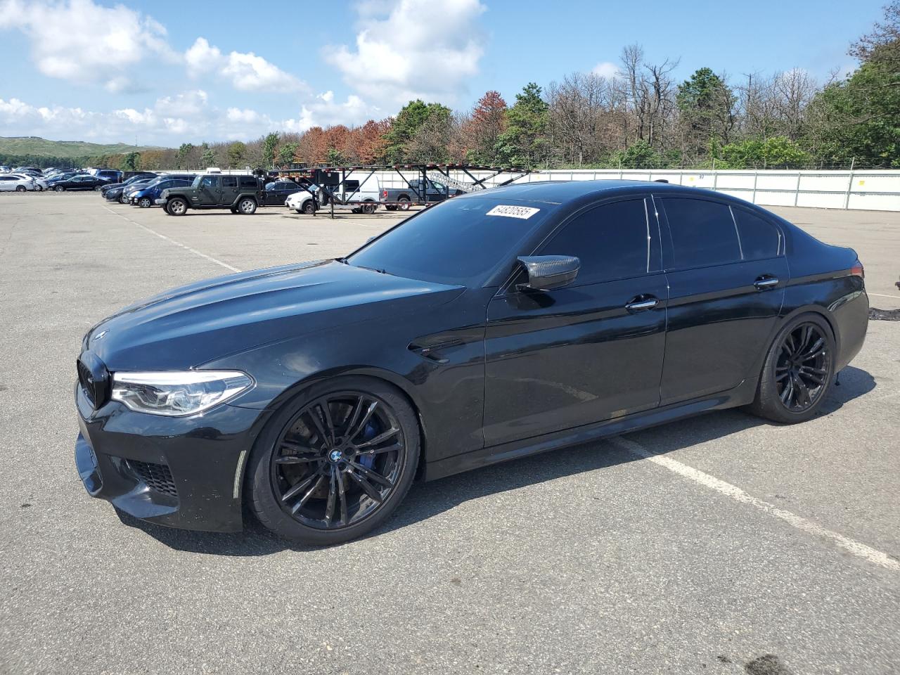 2018 BMW M5, VIN WBSJF0C56JB284095 — Undercarriage