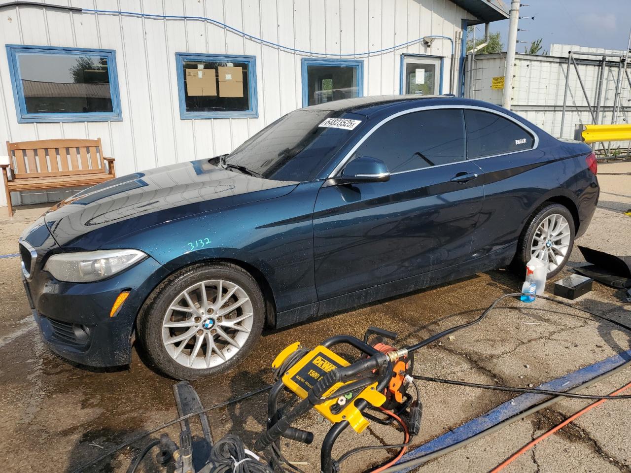 2015 BMW 2 Series 228i xDrive, VIN WBA1F7C5XFVX95456 — Front end