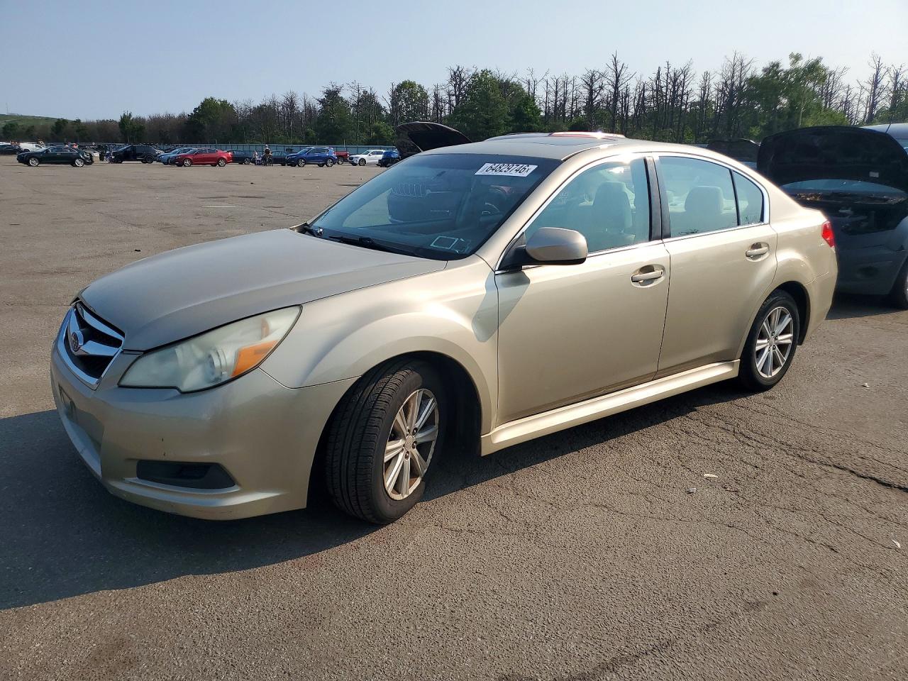 2010 Subaru Legacy Premium All-Weather Anniversary, VIN 4S3BMBG69A3210888 — Фото с аукциона 1 of 4