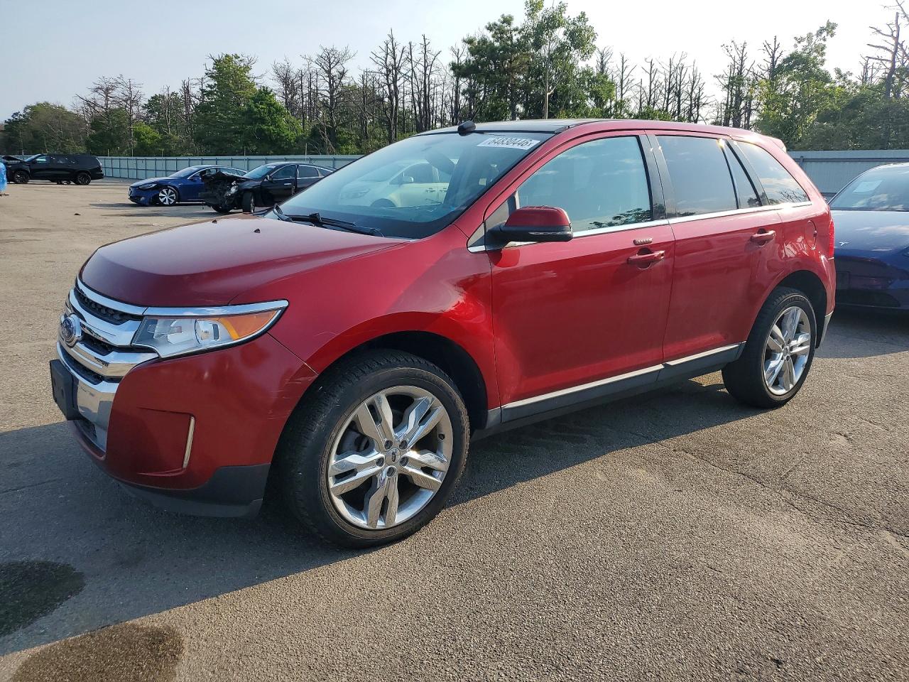 2014 Ford Edge Limited, VIN 2FMDK4KC2EBA13876 — Vandalism
