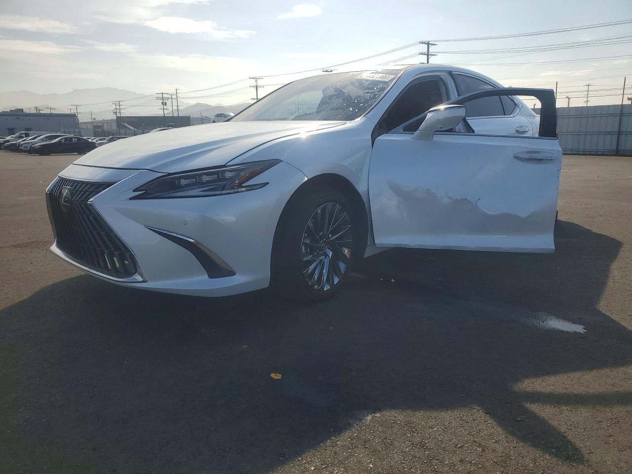 2025 Lexus ES 300h Luxury, VIN 58AEA1C13SU076597 — Rear end