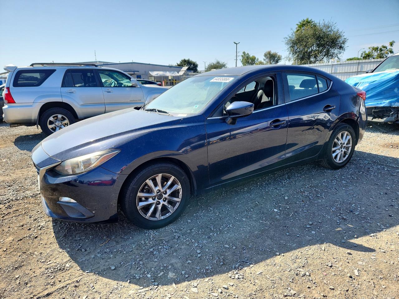 2016 Mazda 3 i Sport, VIN JM1BM1U7XG1317041 — Rear end