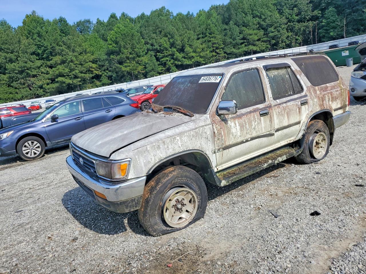 1992 Toyota 4Runner, VIN JT3VN39W4N0080589 — Механическое
