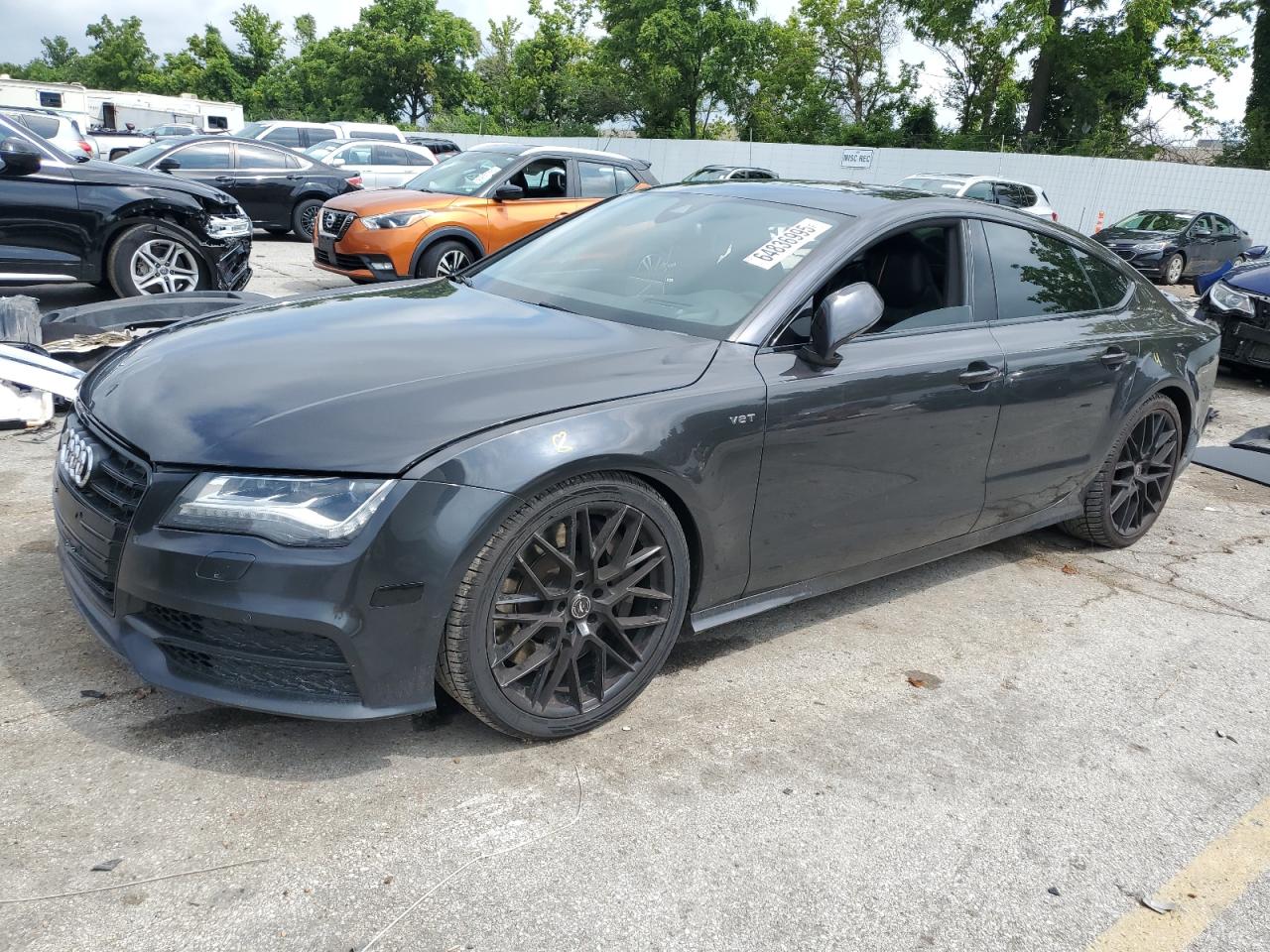 2015 Audi S7, VIN WAUW2BFC2FN005887 — Бок