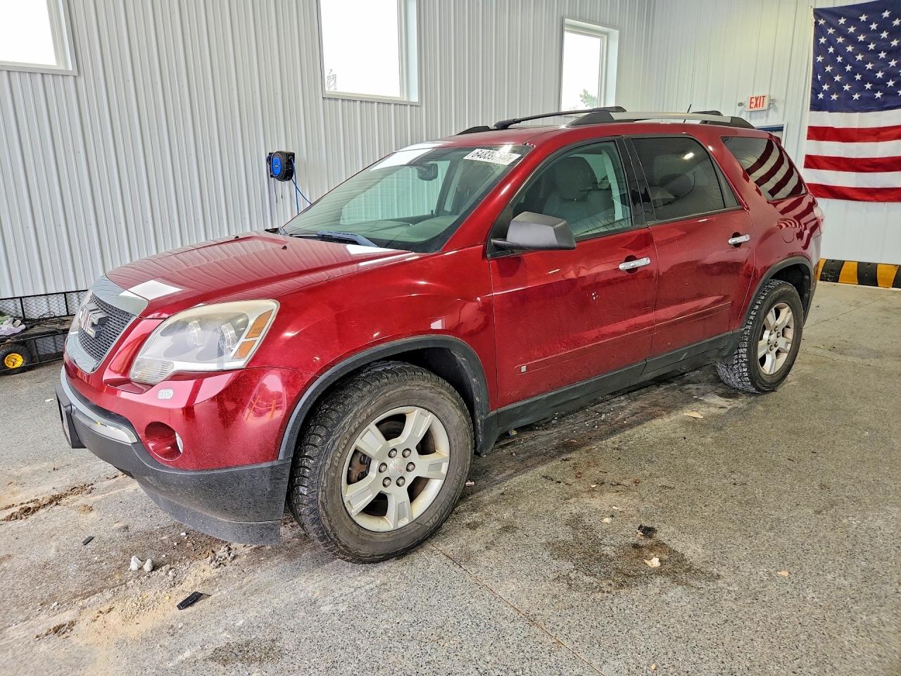 2010 GMC Acadia SLE, VIN 1GKLRLEDXAJ126205 — Мелкие вмятины и царапины