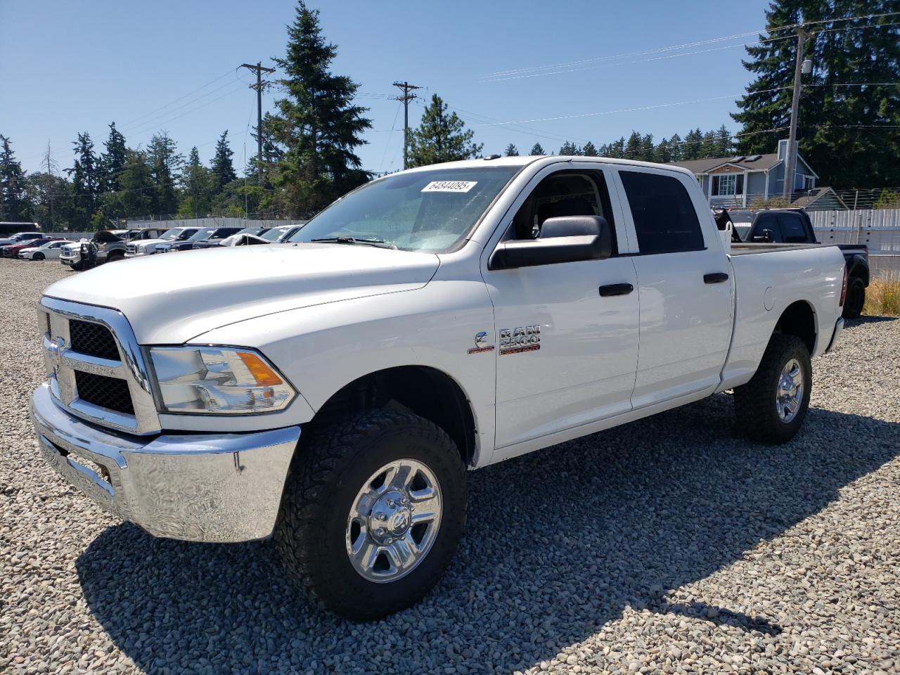 2018 Ram 2500 Tradesman, VIN 3C6UR5CL6JG257338 — Partial repair
