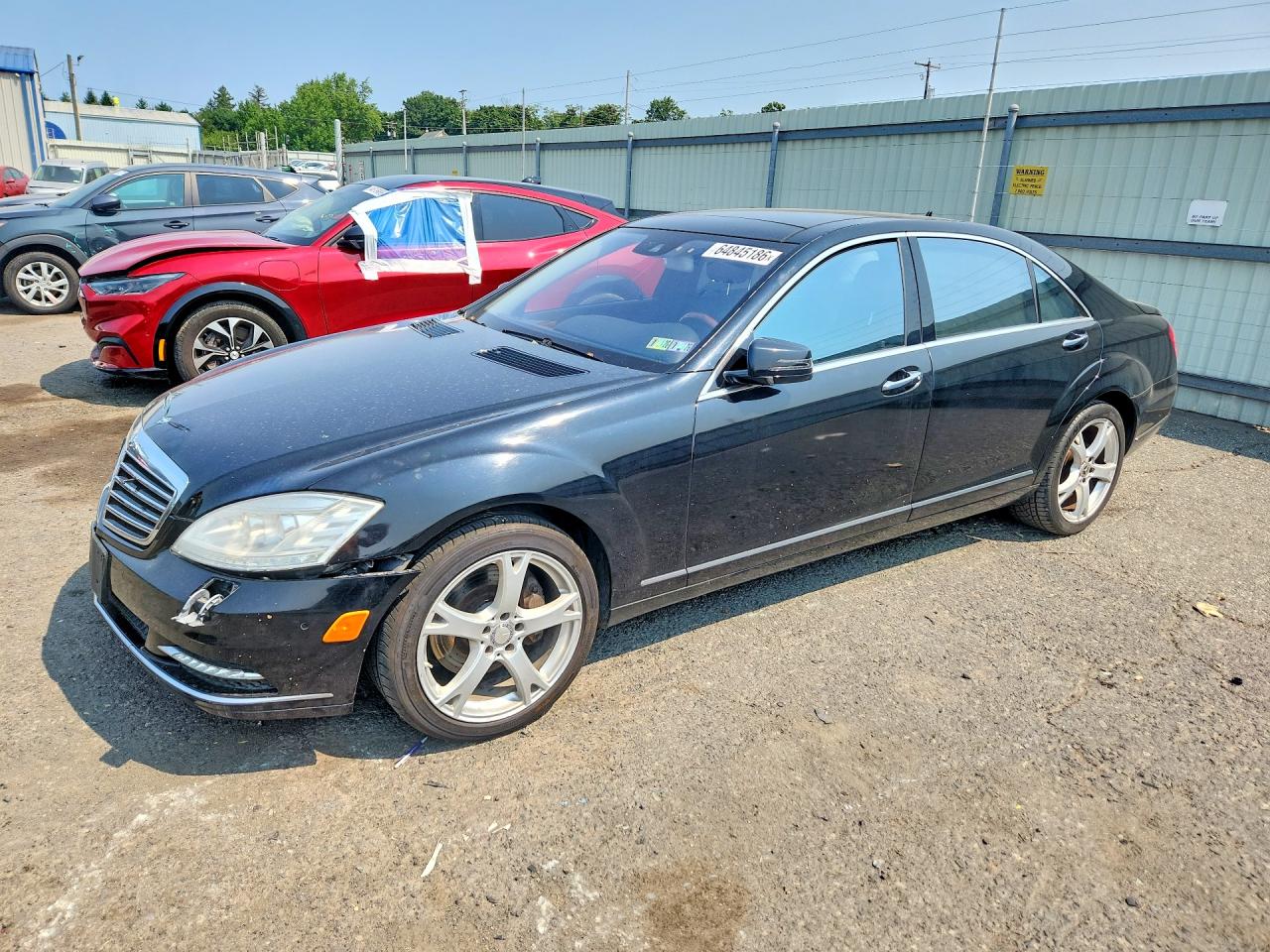 2013 Mercedes-Benz S 550, VIN WDDNG9EB3DA533272 — Мелкие вмятины и царапины