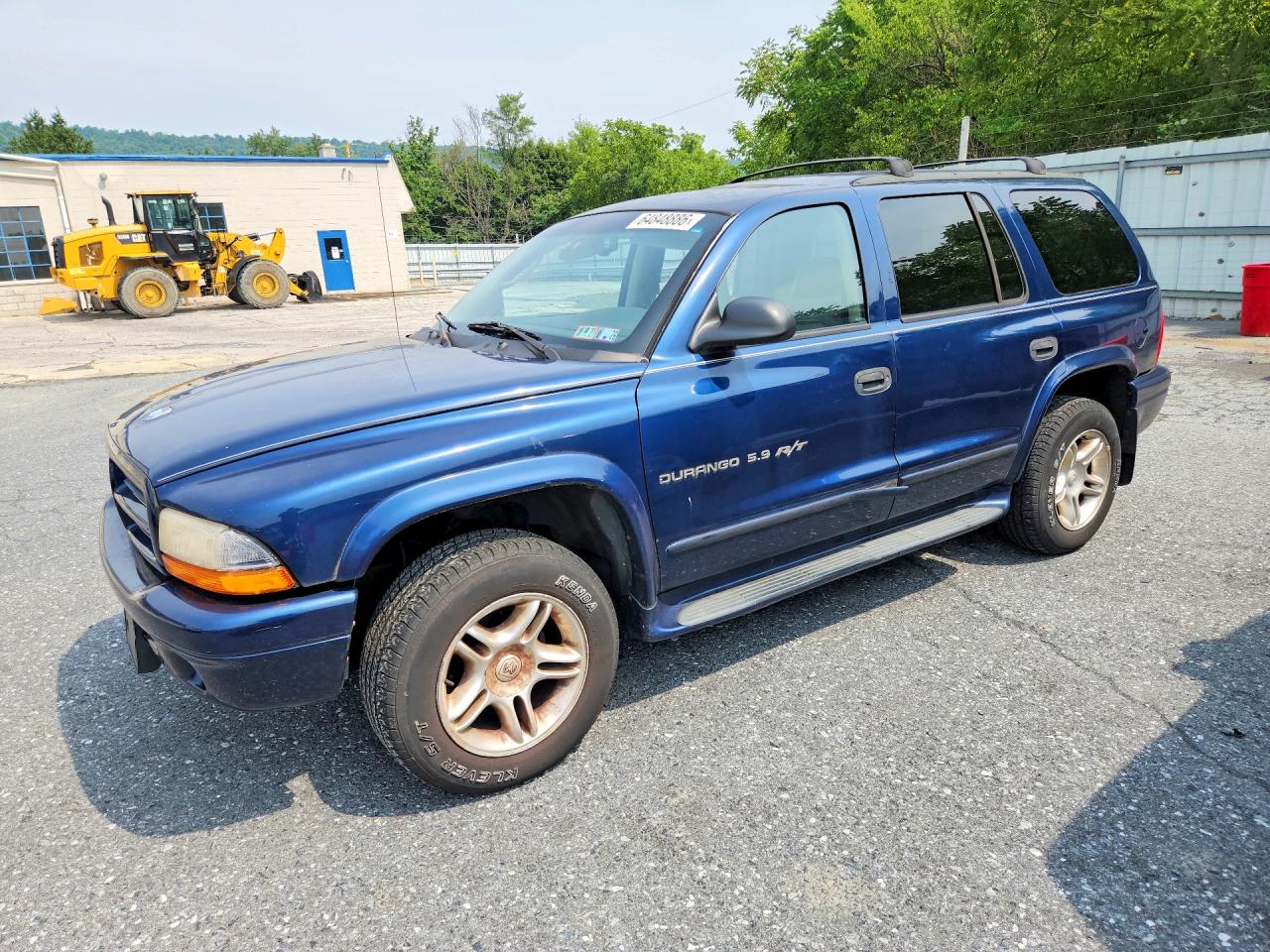 2001 Dodge Durango, VIN 1B4HS28Z11F538181 — Днище