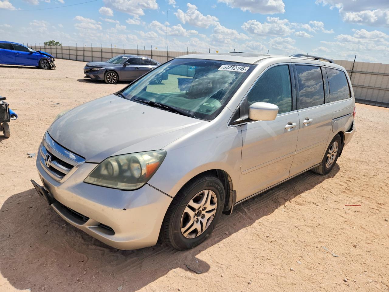 2006 Honda Odyssey EX-L, VIN 5FNRL38636B406776 — Зад