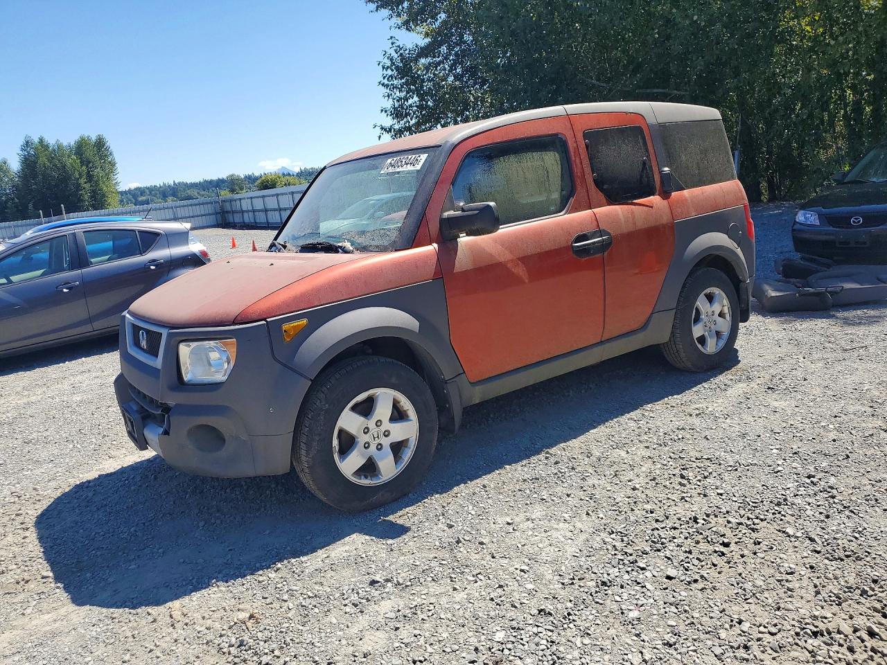 2004 Honda Element EX, VIN 5J6YH28514L003835 — Front end