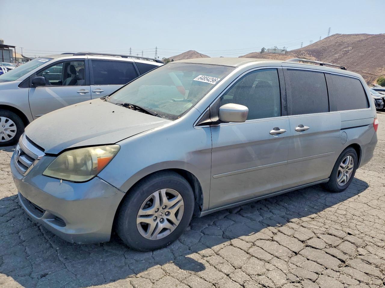 2005 Honda Odyssey EX, VIN 5FNRL38475B080736 — Мелкие вмятины и царапины