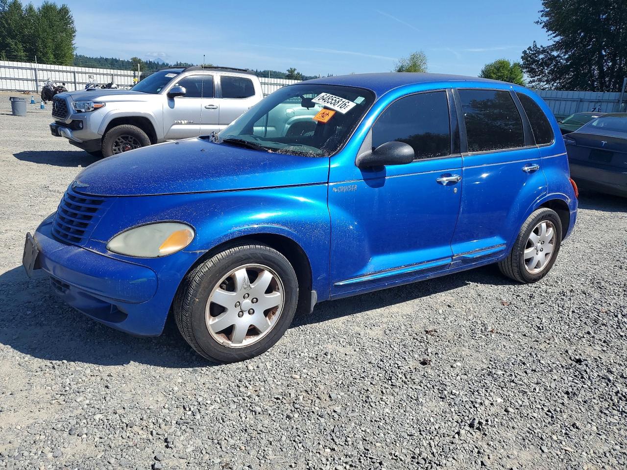 2003 Chrysler PT Cruiser Touring, VIN 3C8FY58B03T550844 — Rear end