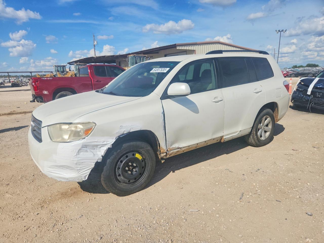 2010 Toyota Highlander, VIN 5TDZK3EH3AS022574 — Front end