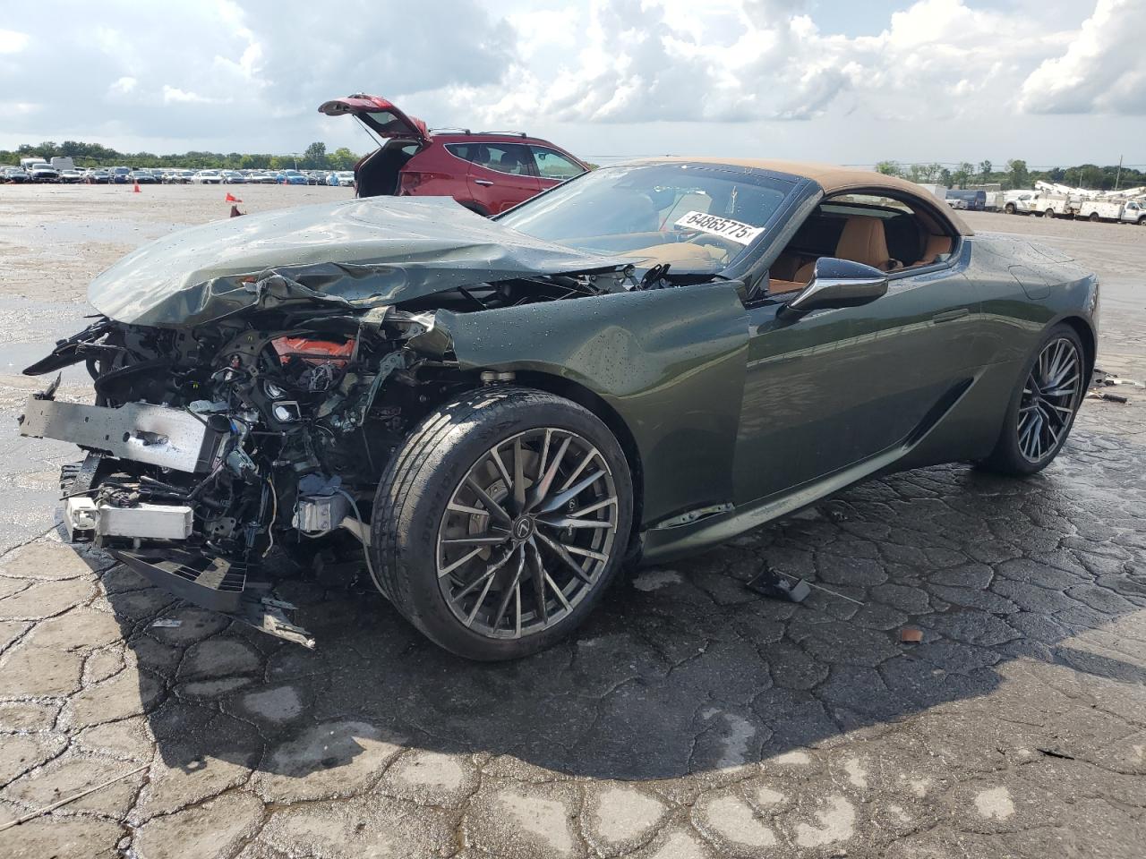 2025 Lexus LC 500, VIN JTHNPAAY8SA111094 — Front end