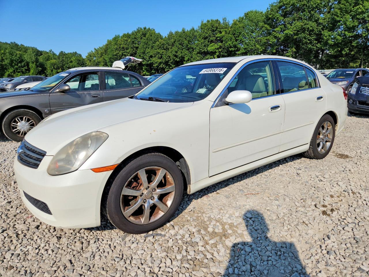 2005 Infiniti G35, VIN JNKCV51F85M307008 — Normal wear