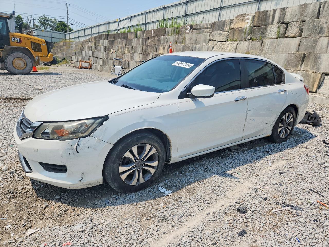 2014 Honda Accord LX, VIN 1HGCR2F37EA131381 — Front end