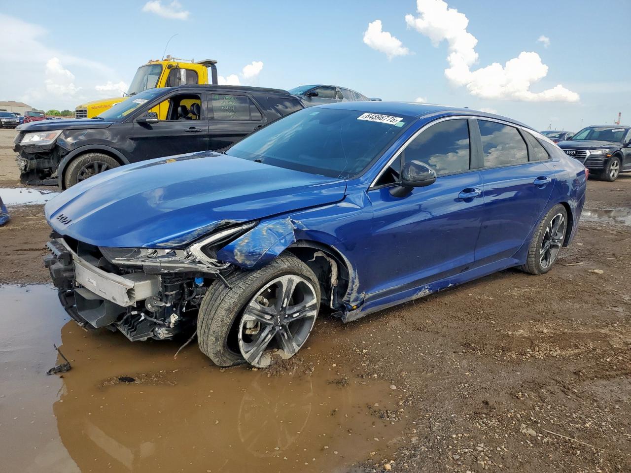 2022 Kia K5 GT-Line, VIN 5XXG64J28NG146642 — Side
