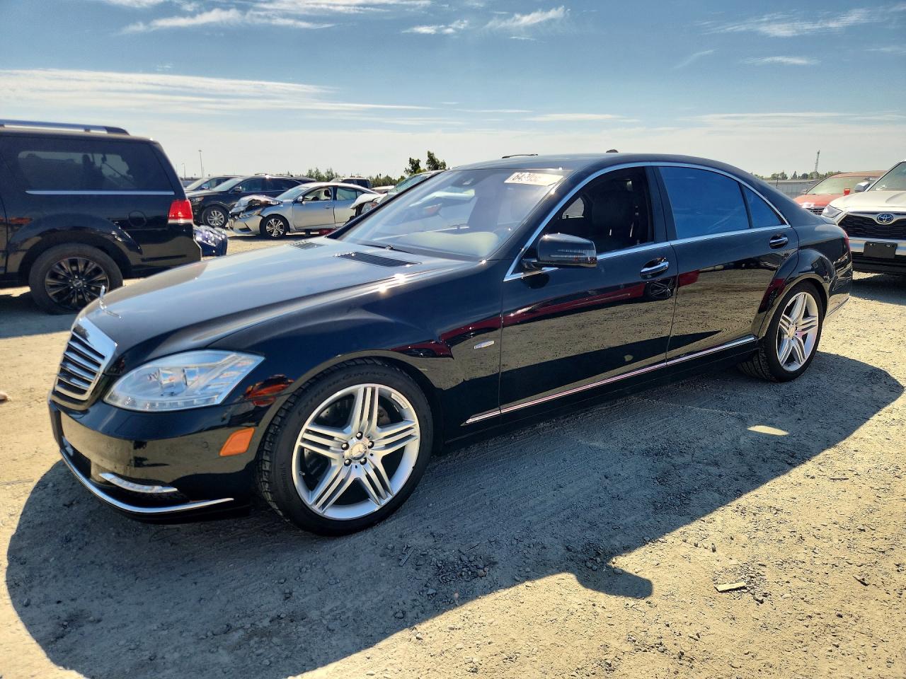 2012 Mercedes-Benz S 550, VIN WDDNG7DB6CA448995 — Мелкие вмятины и царапины