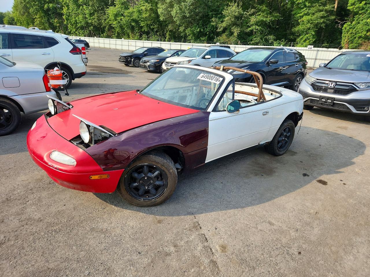 1993 Mazda MX-5 Miata, VIN JM1NA3519P0412983 — Stripped