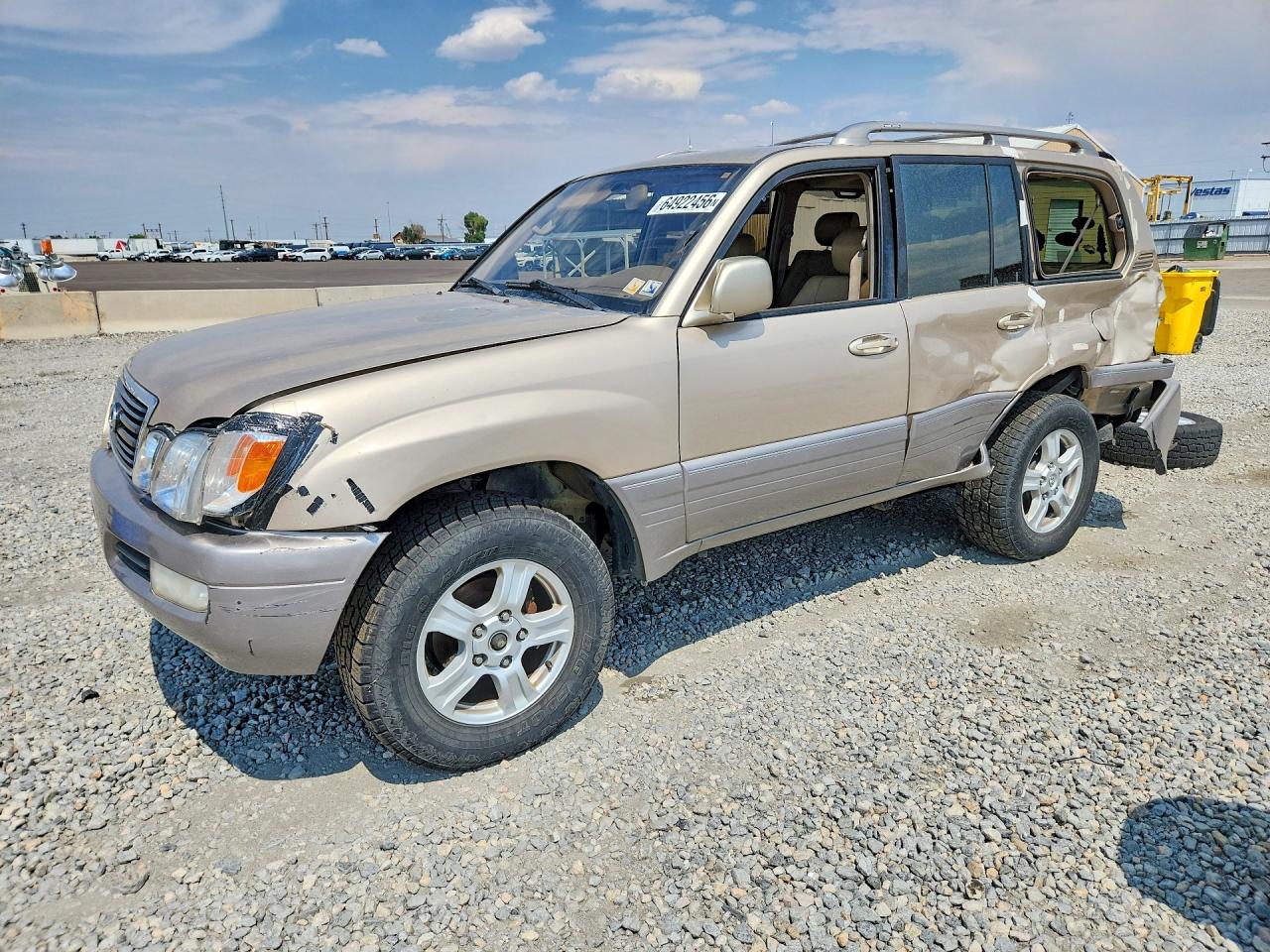 1998 Lexus LX 470, VIN JT6HT00W6W0021871 — Зад