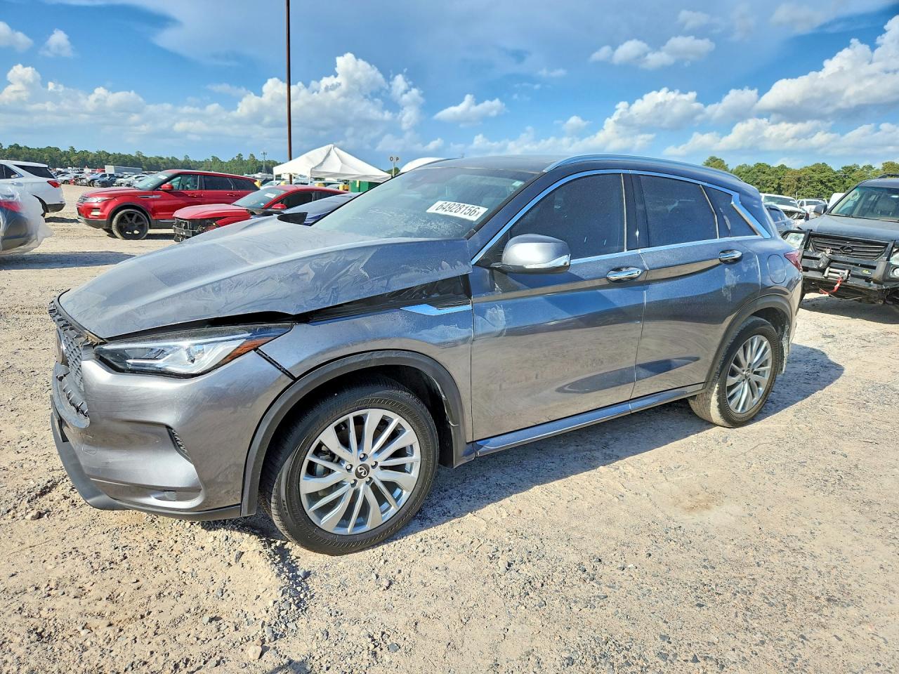 2024 Infiniti QX50 Luxe, VIN 3PCAJ5BA2RF106338 — Front end